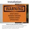 Signmission Safety Culture Sign, 10 in Width, Vinyl Decal, Rectangle OS-2PACK-WS-D-710-L-12202 - alternate 6